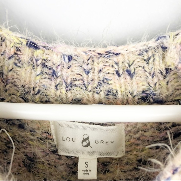 Lou & Gray Speckled Eyelash Sweater Size S - Picture 7 of 7